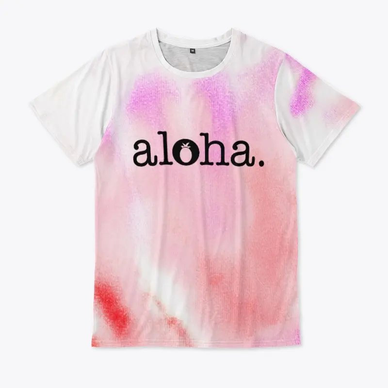 Aloha Pineapple Tie-Dye Beach Design